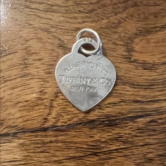 Tiffany & Co. Sterling Silver Heart Charm, medium - Picture 1 of 2